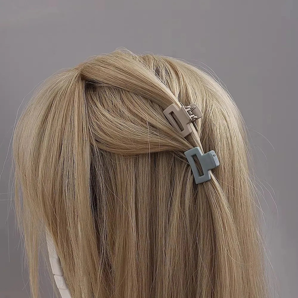 Lot de 20 Pinces à Cheveux Mates - Barrettes Colorées Tendance