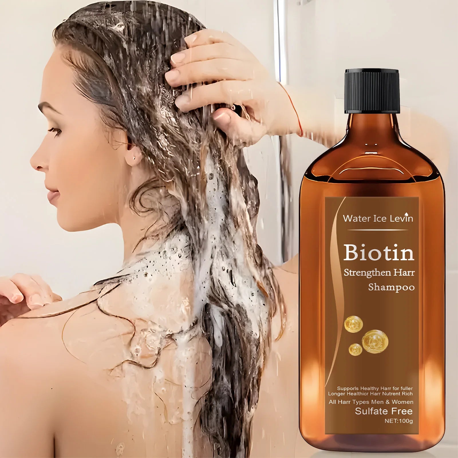 Shampoing Biotine Croissance Cheveux - Anti-Chute Homme & Femme