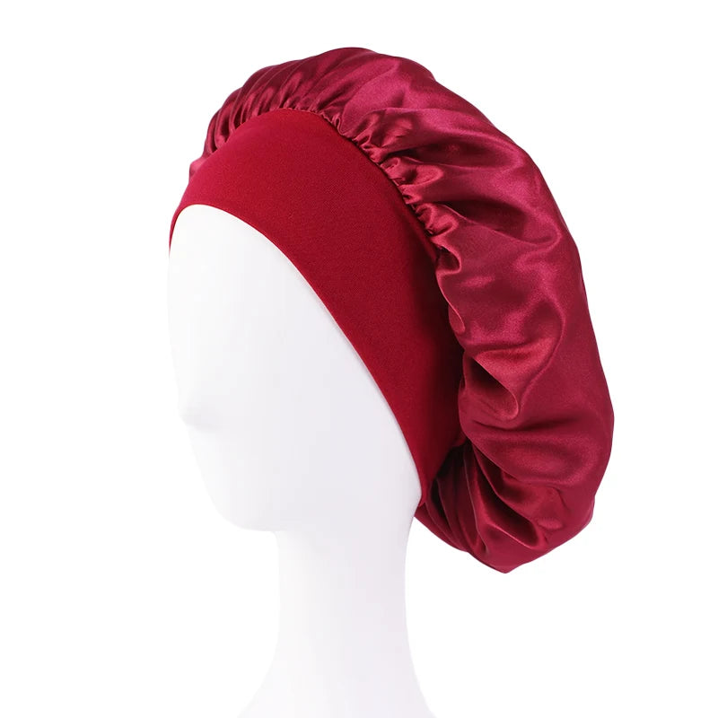 Bonnet Satin Nuit - Protection Cheveux Pendant le Sommeil