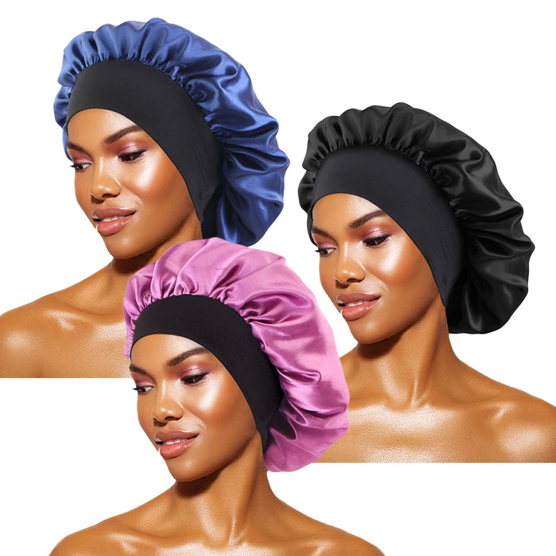 Bonnet Satin Nuit - Protection Cheveux Pendant le Sommeil