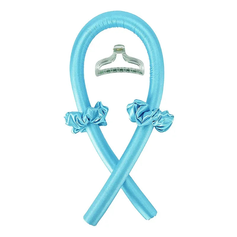 Bandeau Bouclant Sans Chaleur en Satin - Boucles Naturelles