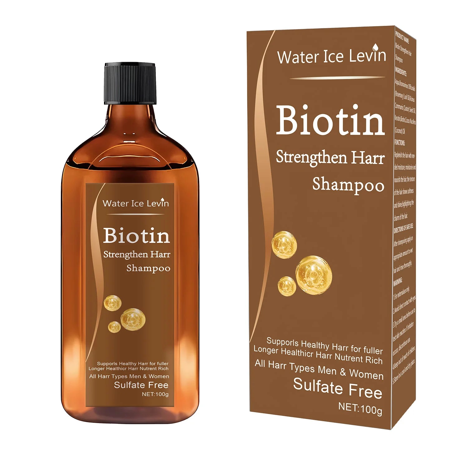 Shampoing Biotine Croissance Cheveux - Anti-Chute Homme & Femme