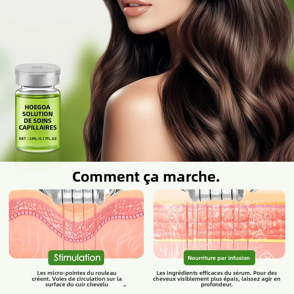 Sérum Soin Essentiel Cheveux - Renforce les Racines & Réduit la Chute