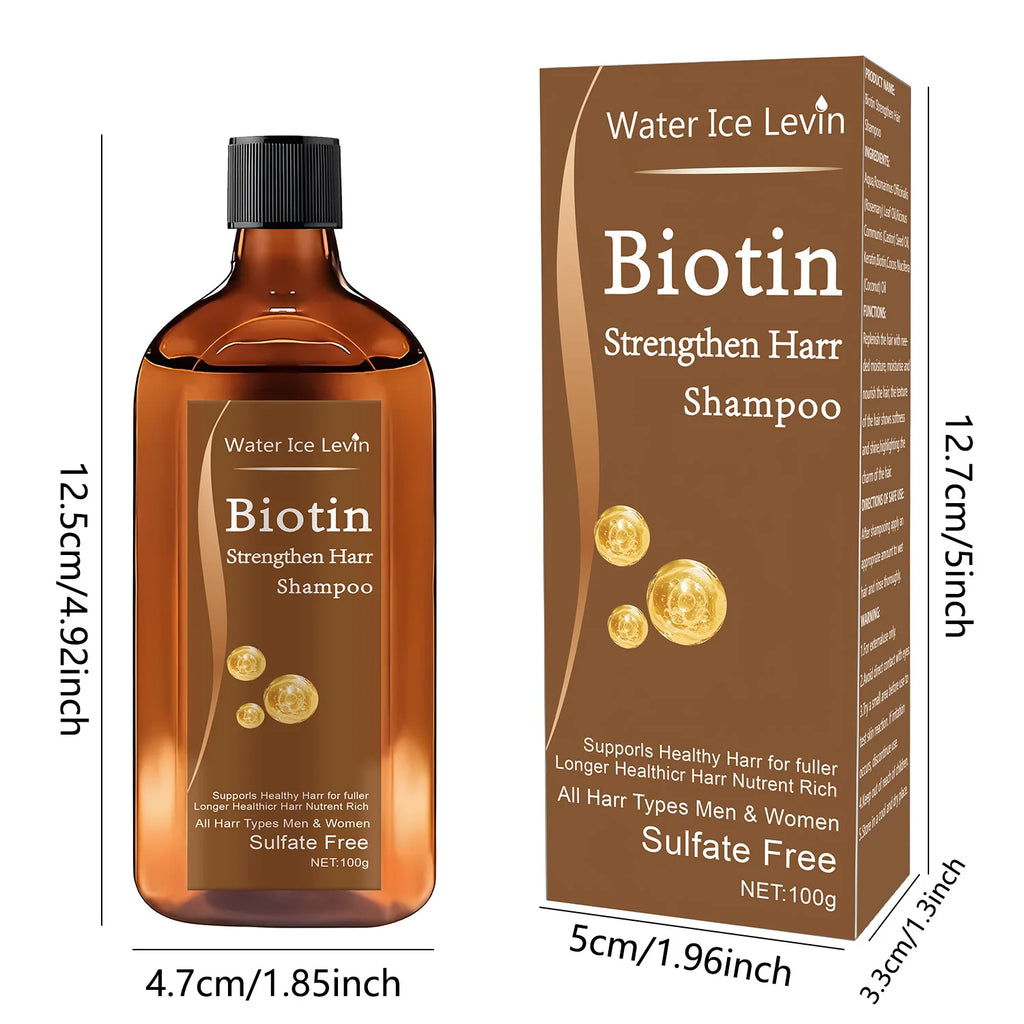 Shampoing Biotine Croissance Cheveux - Anti-Chute Homme & Femme