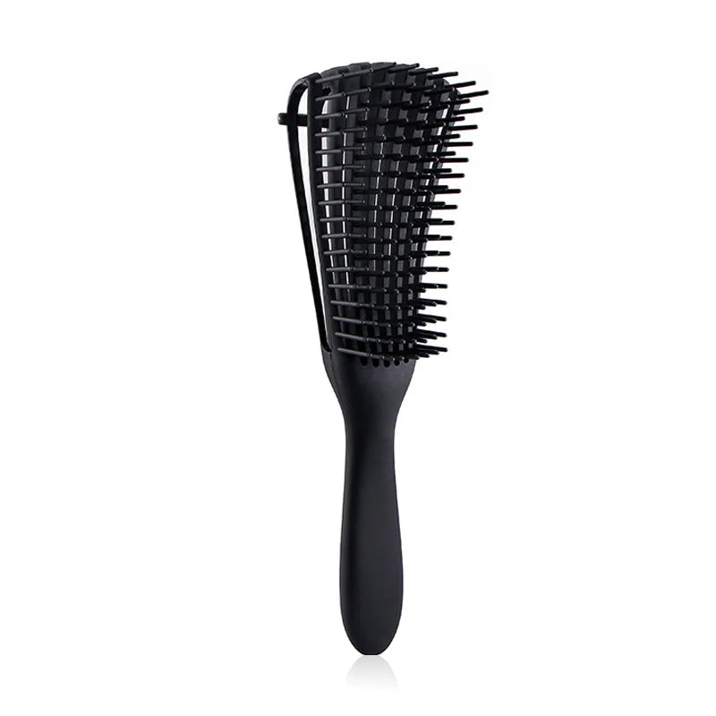 Brosse Démêlante Massante - Spéciale Cheveux Bouclés et Épais
