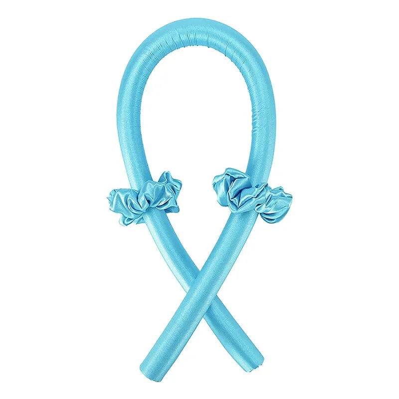 Bandeau Bouclant Sans Chaleur en Satin - Boucles Naturelles