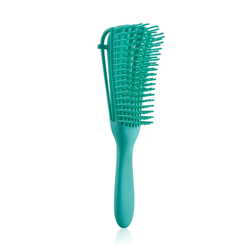 Brosse Démêlante Massante - Spéciale Cheveux Bouclés et Épais