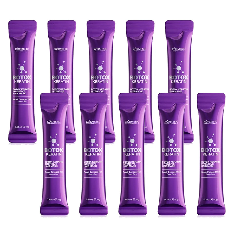 Masque Réparateur Kératine Express - Soin Profond Cheveux Abîmés