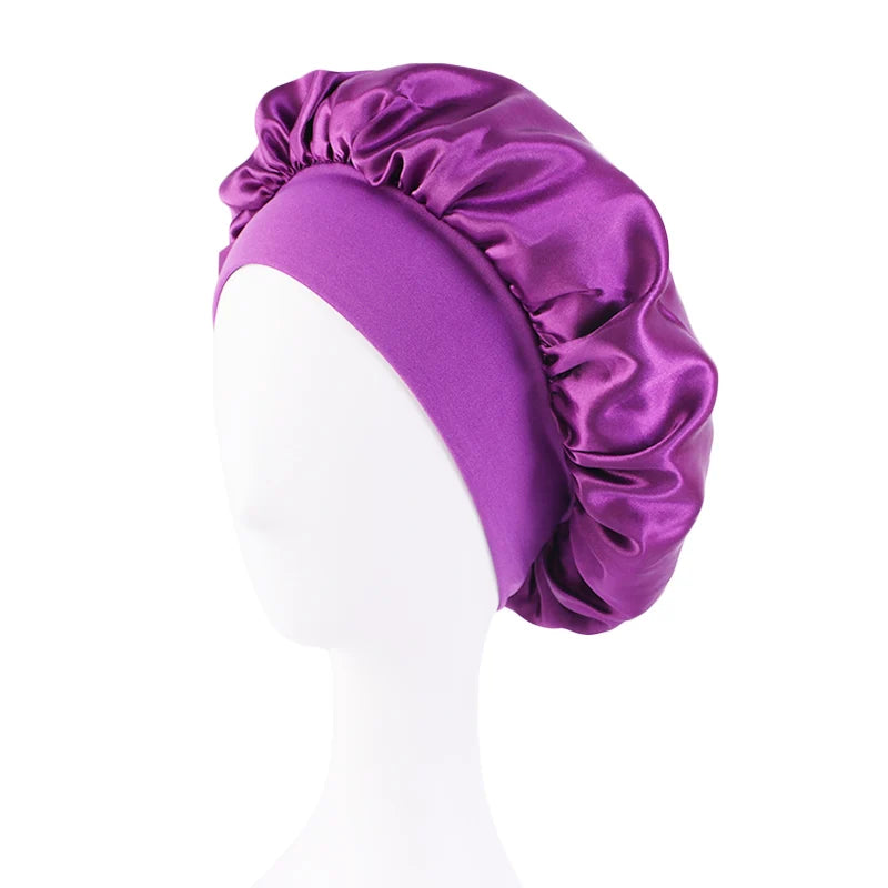 Bonnet Satin Nuit - Protection Cheveux Pendant le Sommeil