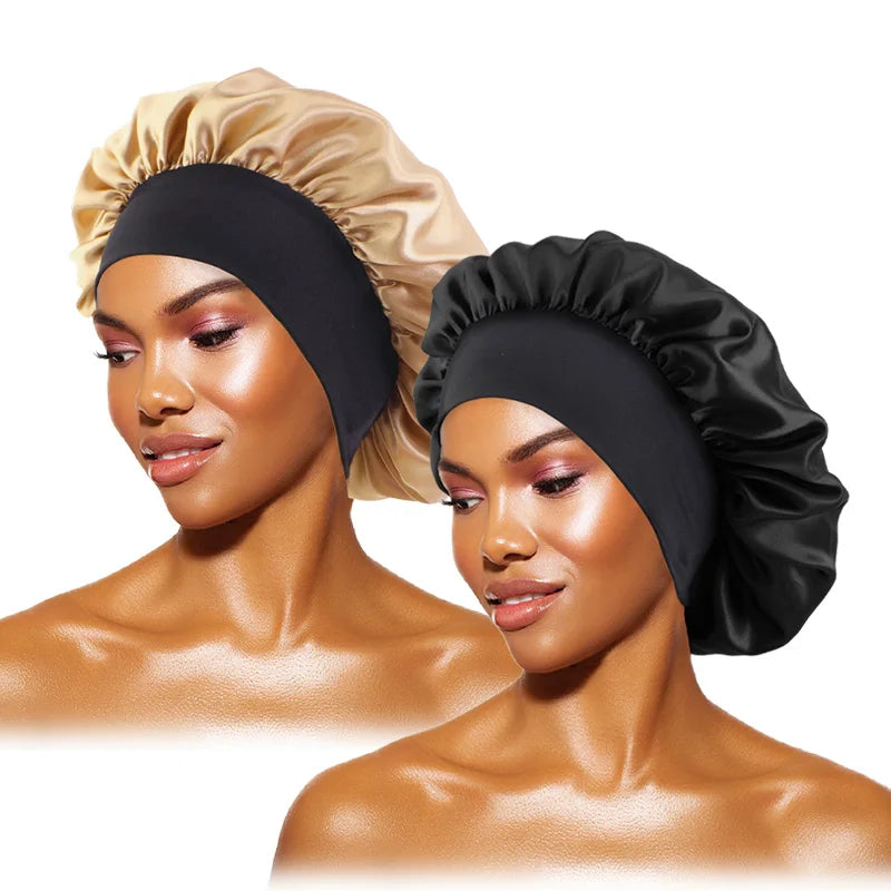 Bonnet Satin Nuit - Protection Cheveux Pendant le Sommeil