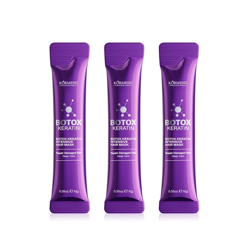 Masque Réparateur Kératine Express - Soin Profond Cheveux Abîmés