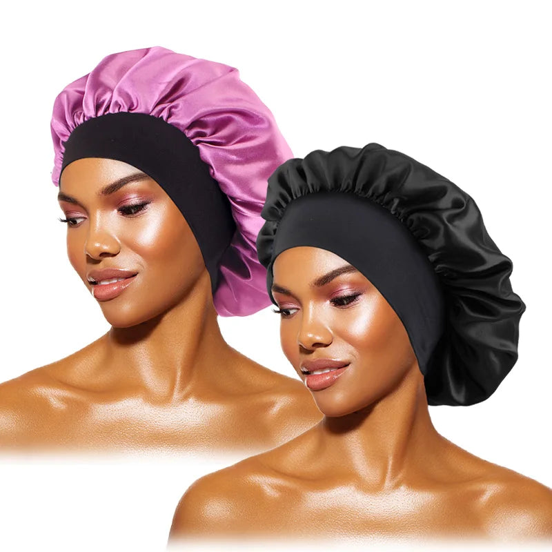 Bonnet Satin Nuit - Protection Cheveux Pendant le Sommeil