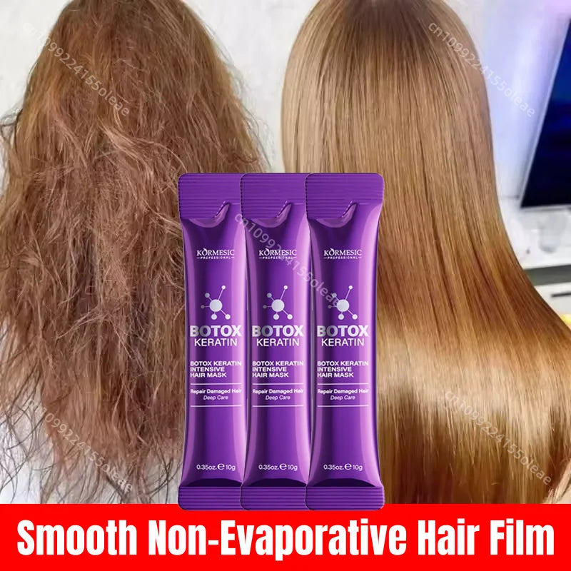 Masque Réparateur Kératine Express - Soin Profond Cheveux Abîmés