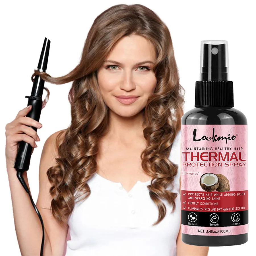 Spray Thermique Protecteur Cheveux - Anti-Chaleur & Anti-UV