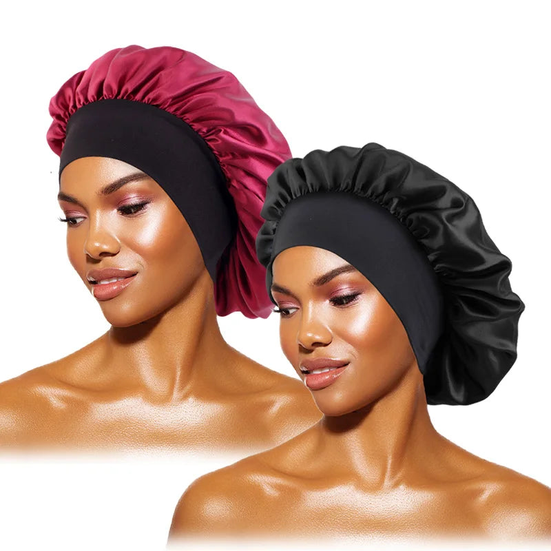 Bonnet Satin Nuit - Protection Cheveux Pendant le Sommeil