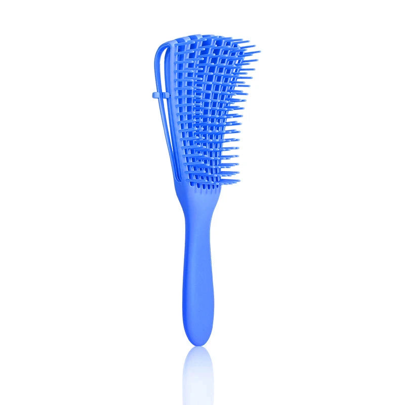 Brosse Démêlante Massante - Spéciale Cheveux Bouclés et Épais