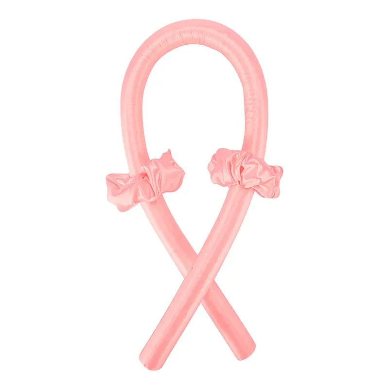 Bandeau Bouclant Sans Chaleur en Satin - Boucles Naturelles