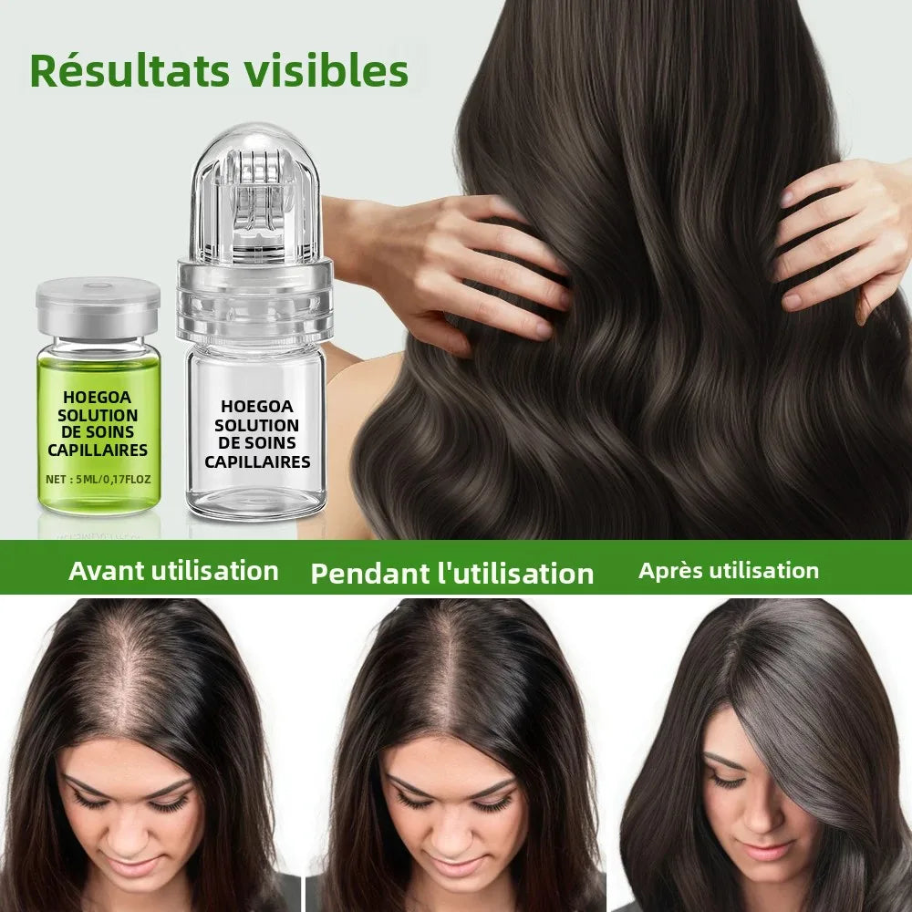 Sérum Soin Essentiel Cheveux - Renforce les Racines & Réduit la Chute
