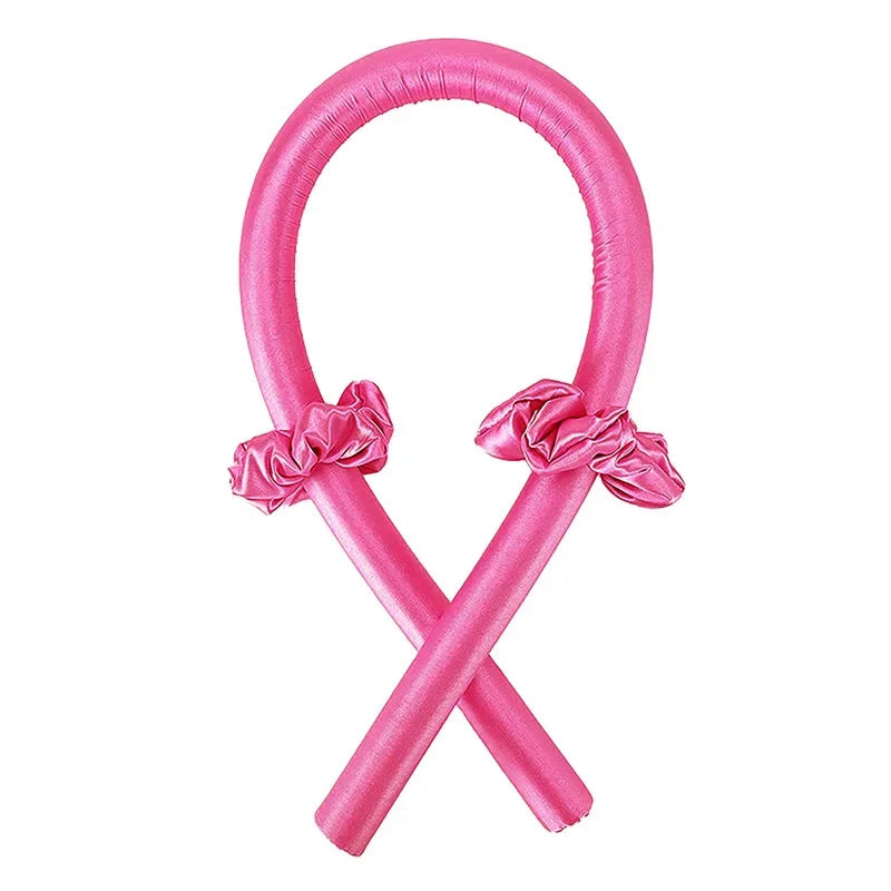 Bandeau Bouclant Sans Chaleur en Satin - Boucles Naturelles