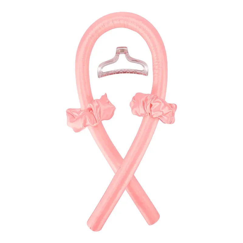 Bandeau Bouclant Sans Chaleur en Satin - Boucles Naturelles